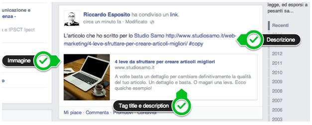 facebook microcontenuti