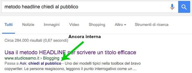 Migliora la serp