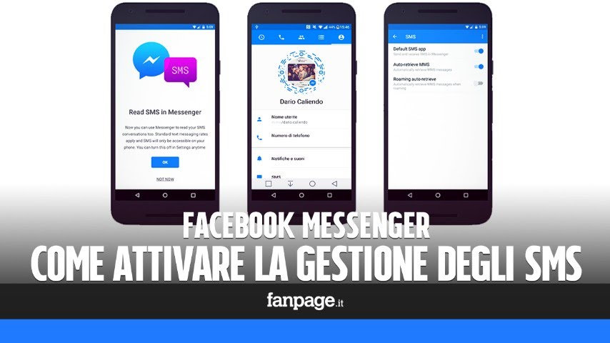 Facebook Messenger: come attivare la funzione SMS e accedere al programma beta