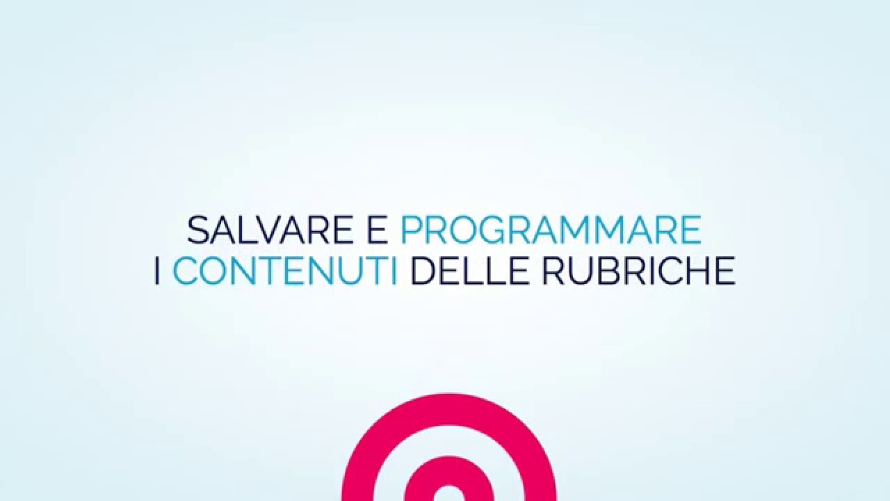 Unveiling Next PostPickr - 04 Creare e programmare le Rubriche