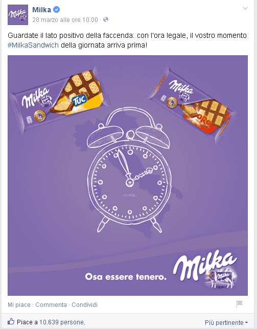 Milka | Ora legale