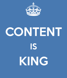 content is king