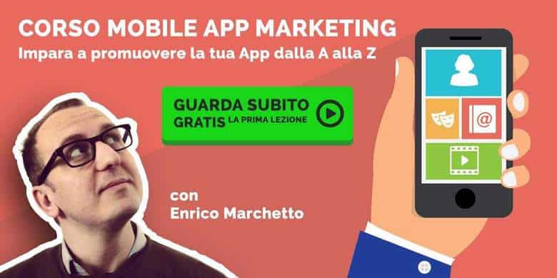 corso mobile app marketing