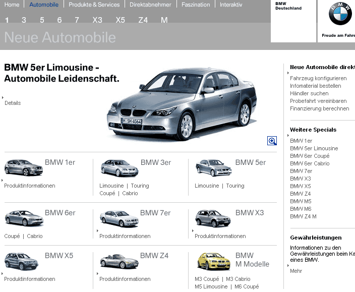 bmw esempio