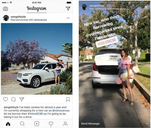 partnership - futuro di instagram