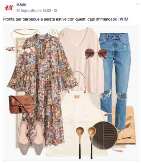 moda sui social