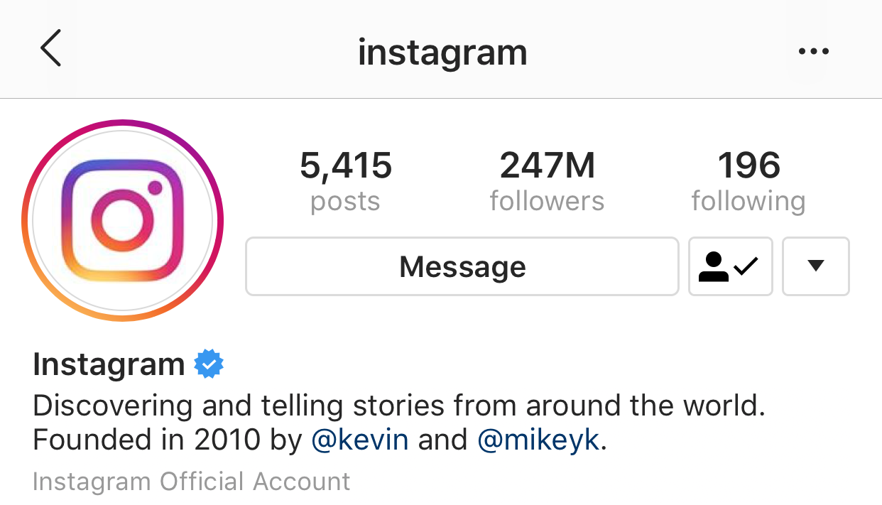 how to create an official account on instagram