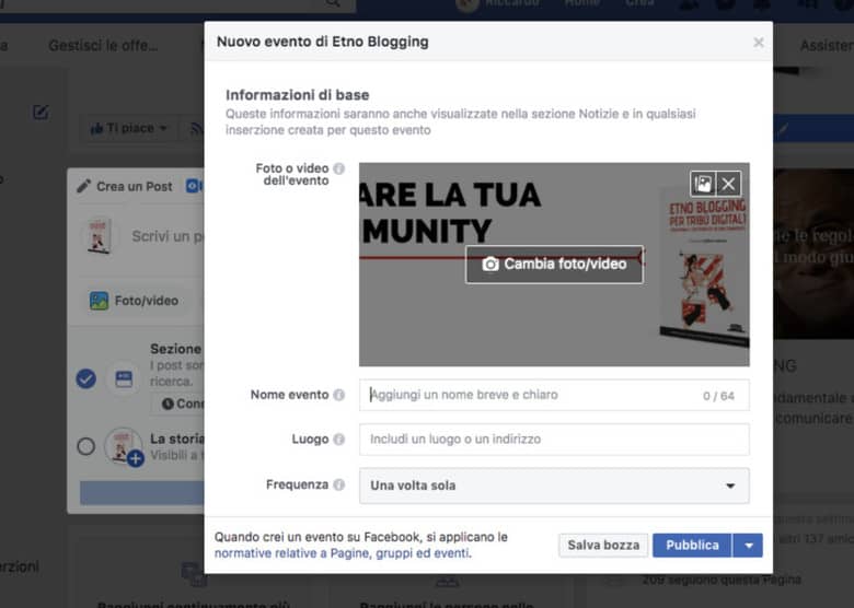 Come creare un evento di successo su Facebook