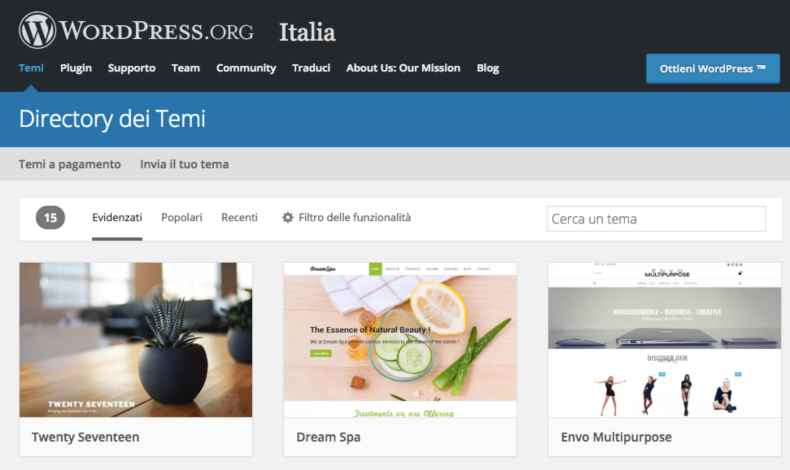 tema wordpress