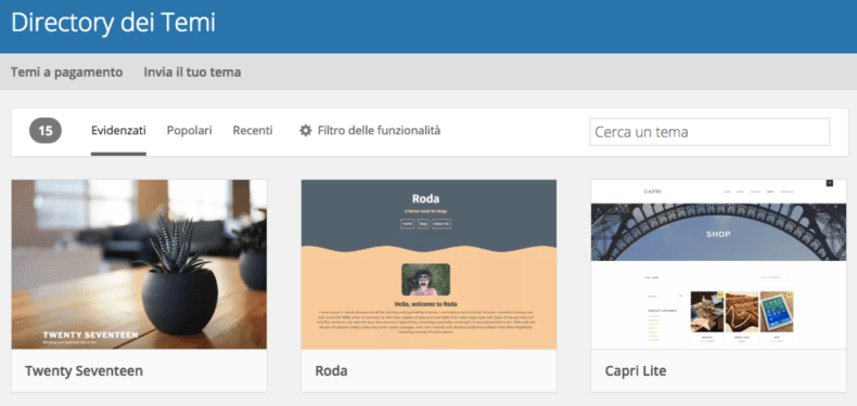 Come scegliere un tema wordpress