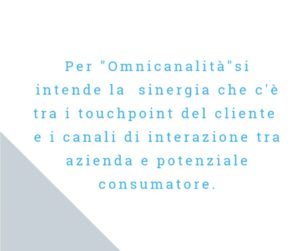 omnicanalità della domanda e dell'offerta