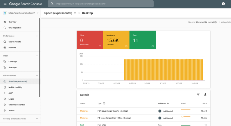google search console
