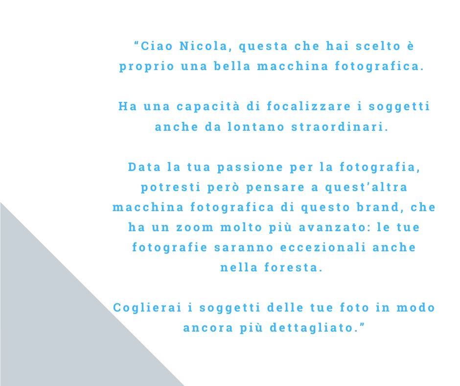 strategie di upselling messaggio di esempi