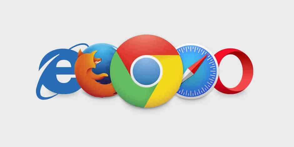 Browser più popolari: Chrome, MS Explorer, Firefox, MS Edge, Safari, Opera.