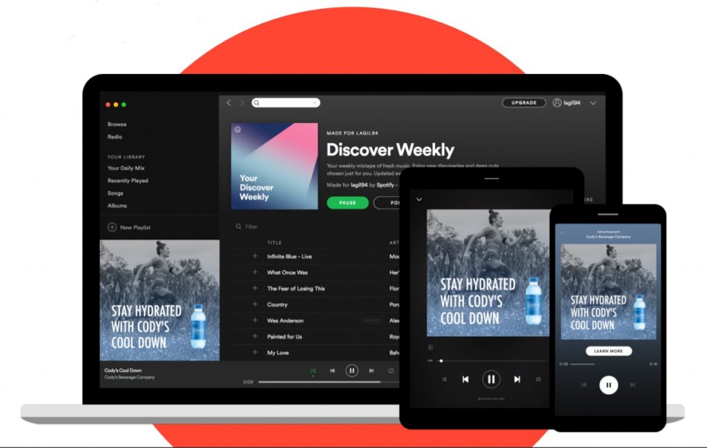 Spotify Advertising Audio Everywhere