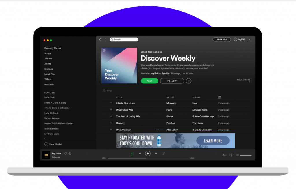 Spotify Advertising Leaderboard