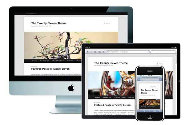 wordpress tema responsive design